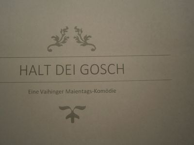Theater Halt dei Gosch